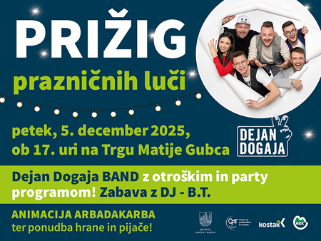 Prižig prazničnih luči 2025