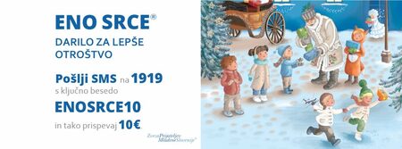 Pridružite se humanitarnemu programu ENO SRCE