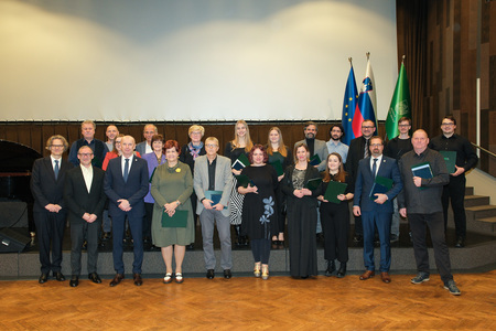 V Krškem počastili kulturni praznik s podelitvijo Prešernovih plaket