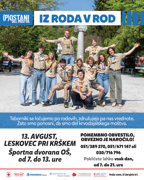 Vabilo na poletno krvodajalsko akcijo - 12. in 13. avgust