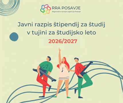 Javni razpis štipendij za študij v tujini za študijsko leto 2026/2027