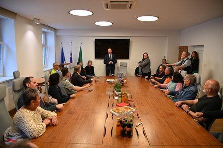 Gostje iz pobratenega Obrigheima na obisku v Krškem