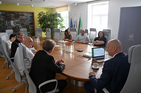 Sprejem gostov iz Bajine Bašte 