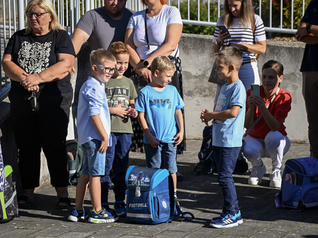 1. šolski dan na OŠ Raka 