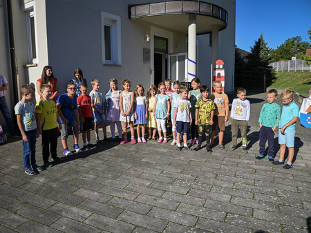1. šolski dan na OŠ Raka 