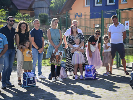 1. šolski dan na OŠ Raka 
