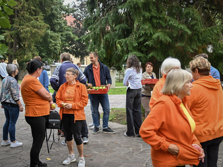 Evropski teden mobilnosti v Krškem začeli z vadbo »1000 gibov«