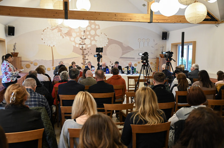 Skupna novinarska konferenca posavskih županov