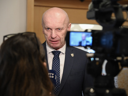 Skupna novinarska konferenca posavskih županov